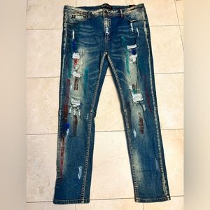 NWT switch jeans. Funky vibe! Lots of stretch too.